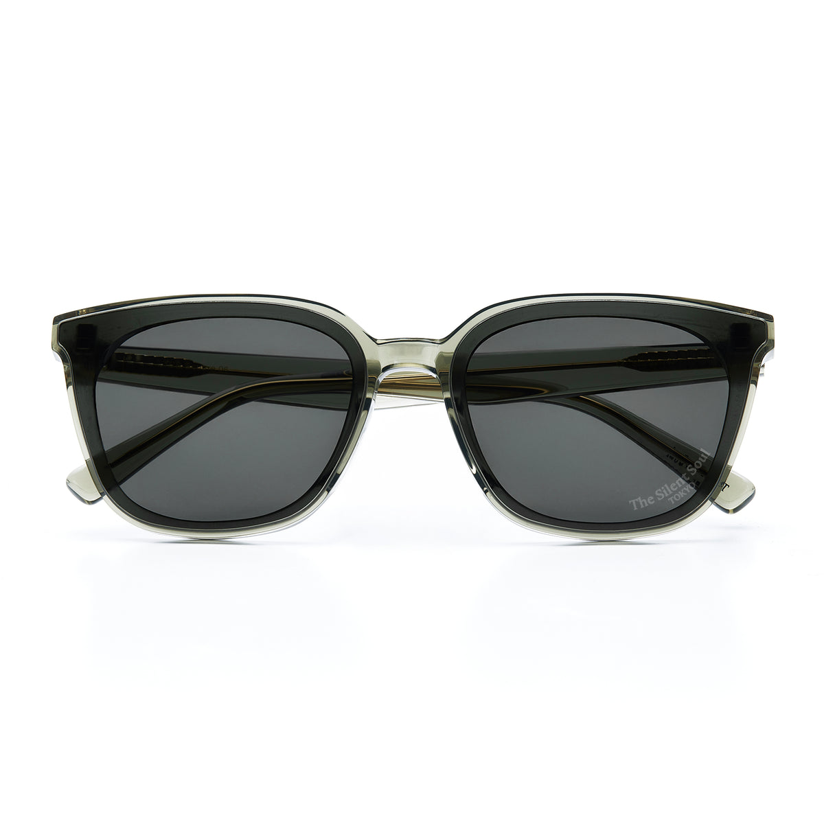 TSS SQUARE-06 CLEAR KHAKI FRAME SMOKE LENS – The Silent Soul
