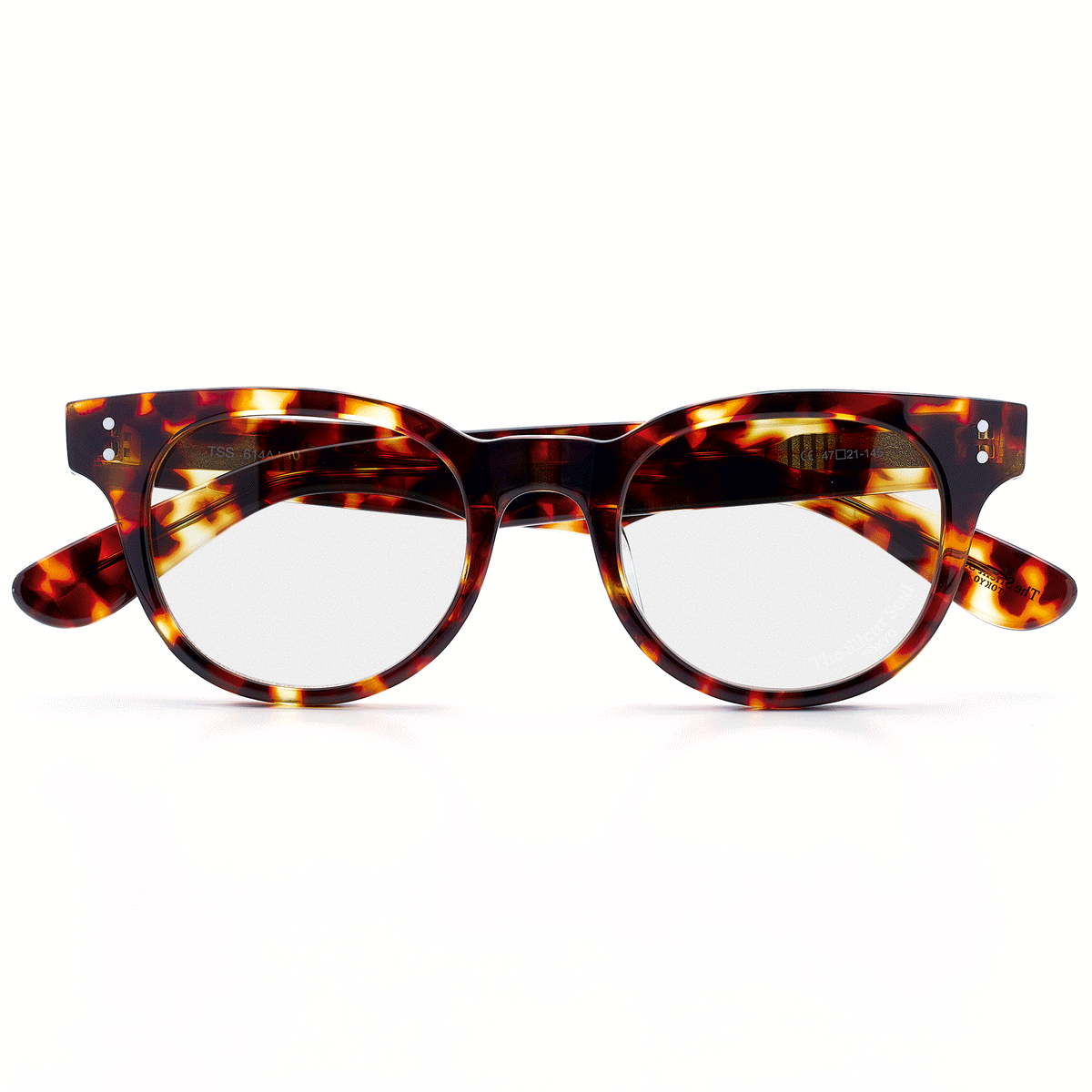 TSS 614AJ DEMI FRAME TRANSITION BROWN LENS – The Silent Soul
