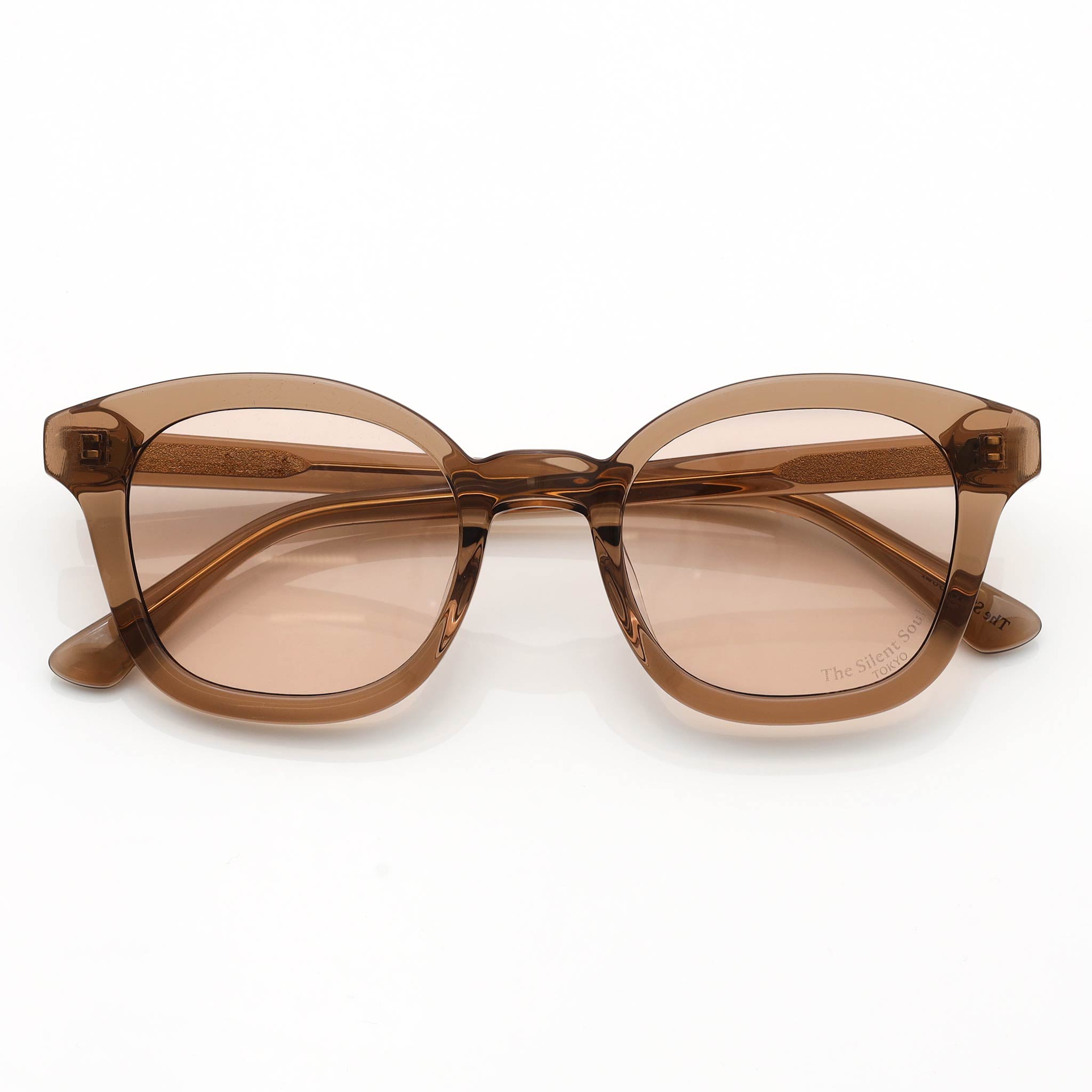 TSS SQUARE CLEAR BROWN FRAME BROWN LENS – The Silent Soul