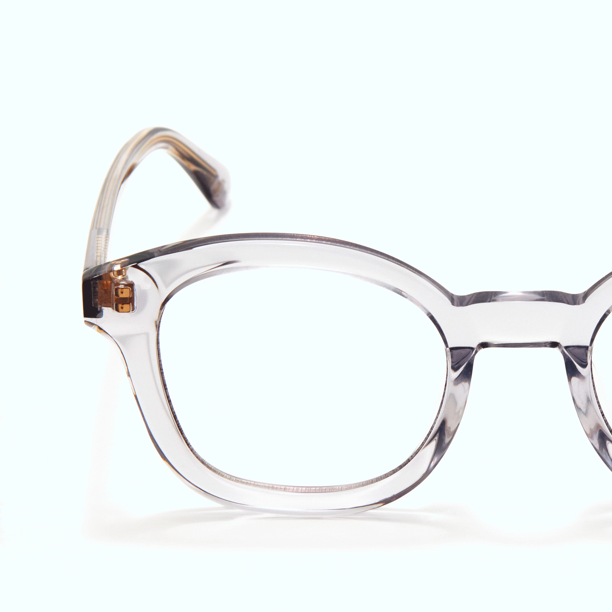 TSS SQUARE CLEAR GRAY FRAME TRANSITION SMOKE LENS – The Silent Soul TSS SQUARE CLEAR GRAY FRAME TRANSITION SMOKE LENS – The Silent Soul