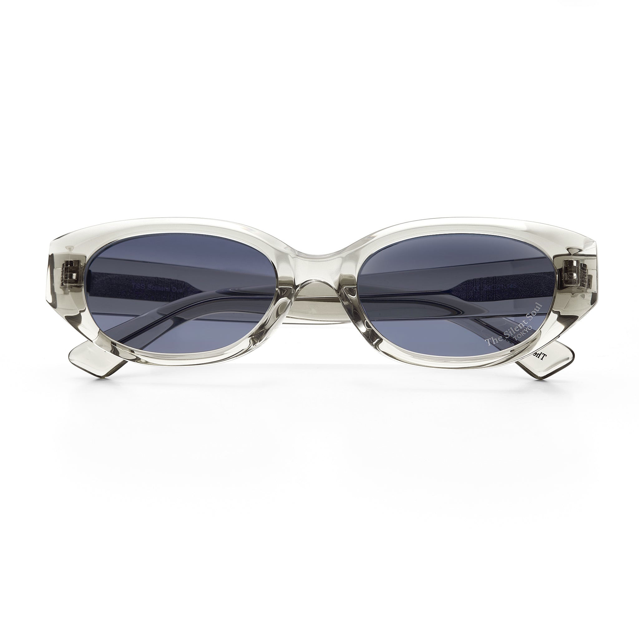 The Silent Soul TSS SQUARE OVAL サングラス TSS SQUARE OVAL CLEAR LIGHT KHAKI FRAME SMOKE LENS – The Silent Soul