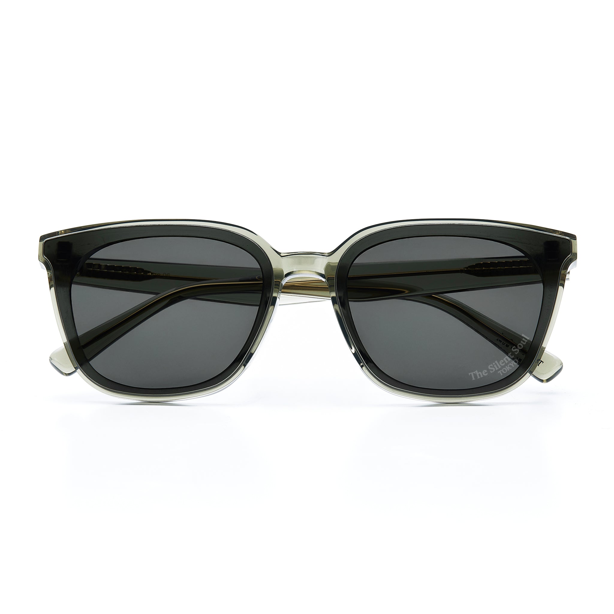 TSS SQUARE-06 CLEAR KHAKI FRAME SMOKE LENS – The Silent Soul