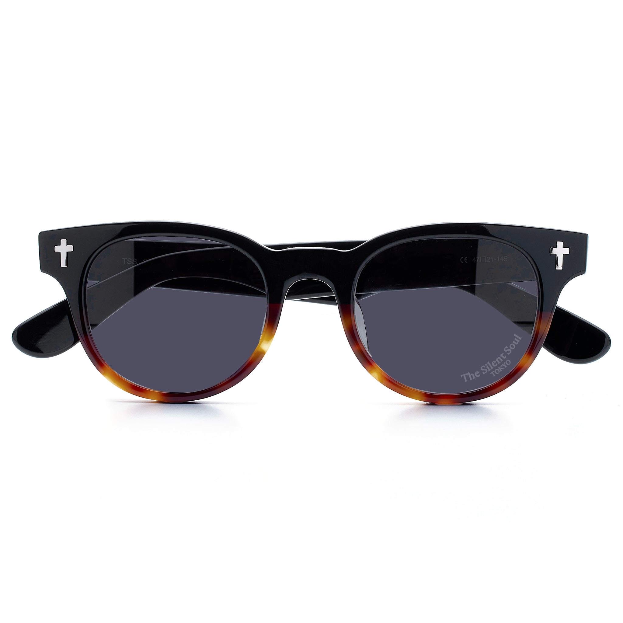 【prism14】ブラックティー140㎝前後、メディカル120㎝前後 TSS 614AJ BLACK×DEMI FRAME SMOKE LENS – The Silent Soul