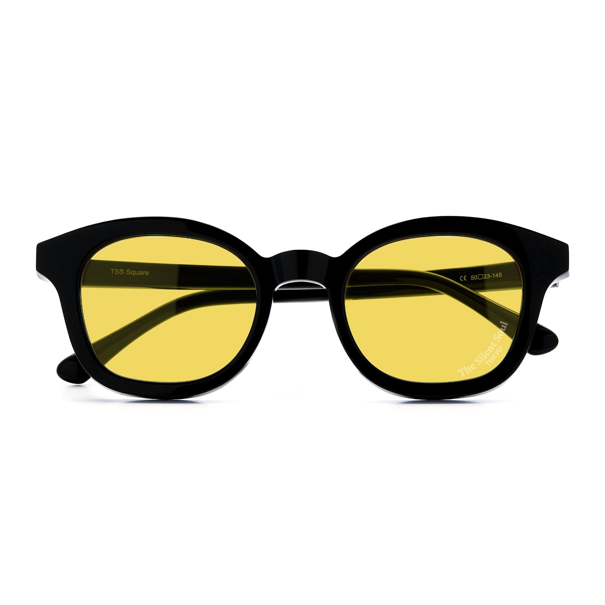 TSS SQUARE BLACK FRAME BRIGHT YELLOW LENS【NEWカラー】 – The